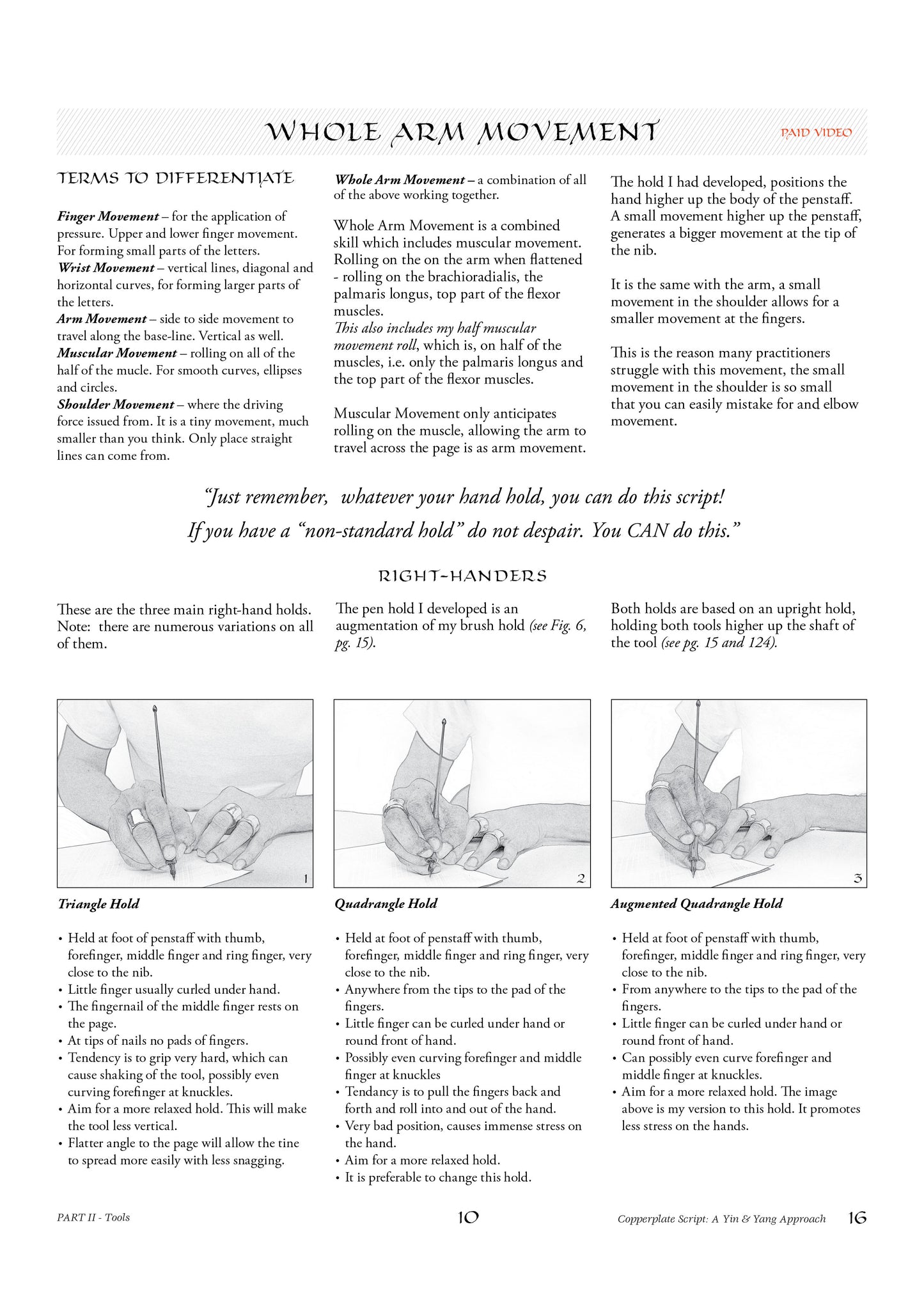 PAScribe - Copperplate Script - Manual - Essential Information Extracts - FREE