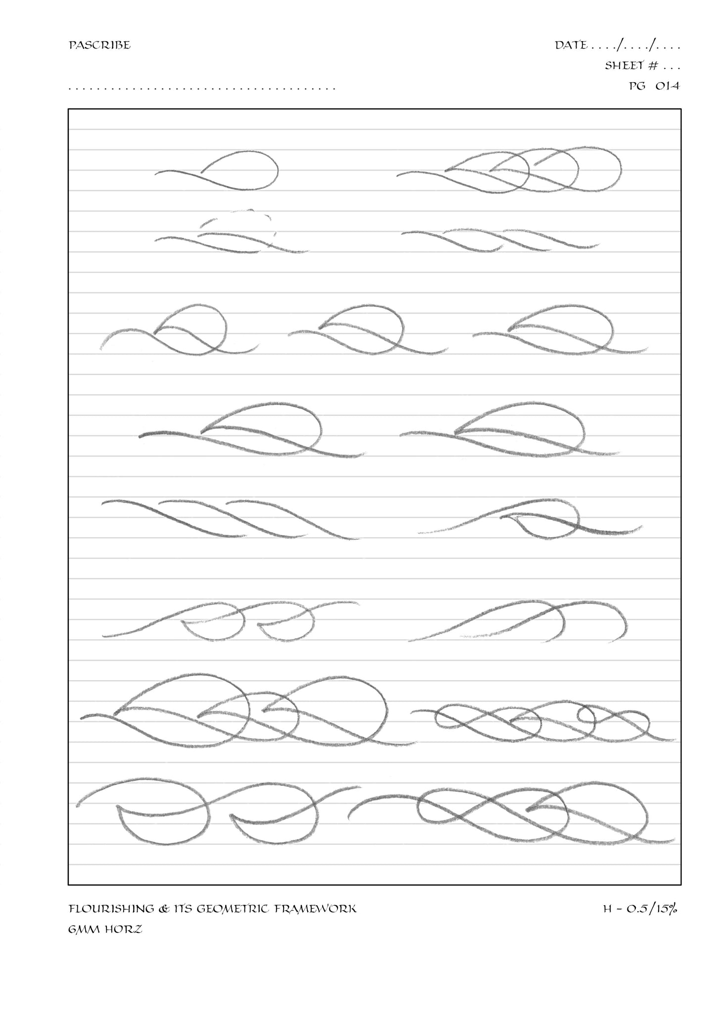 PAScribe - Flourishing - Handout & Grids