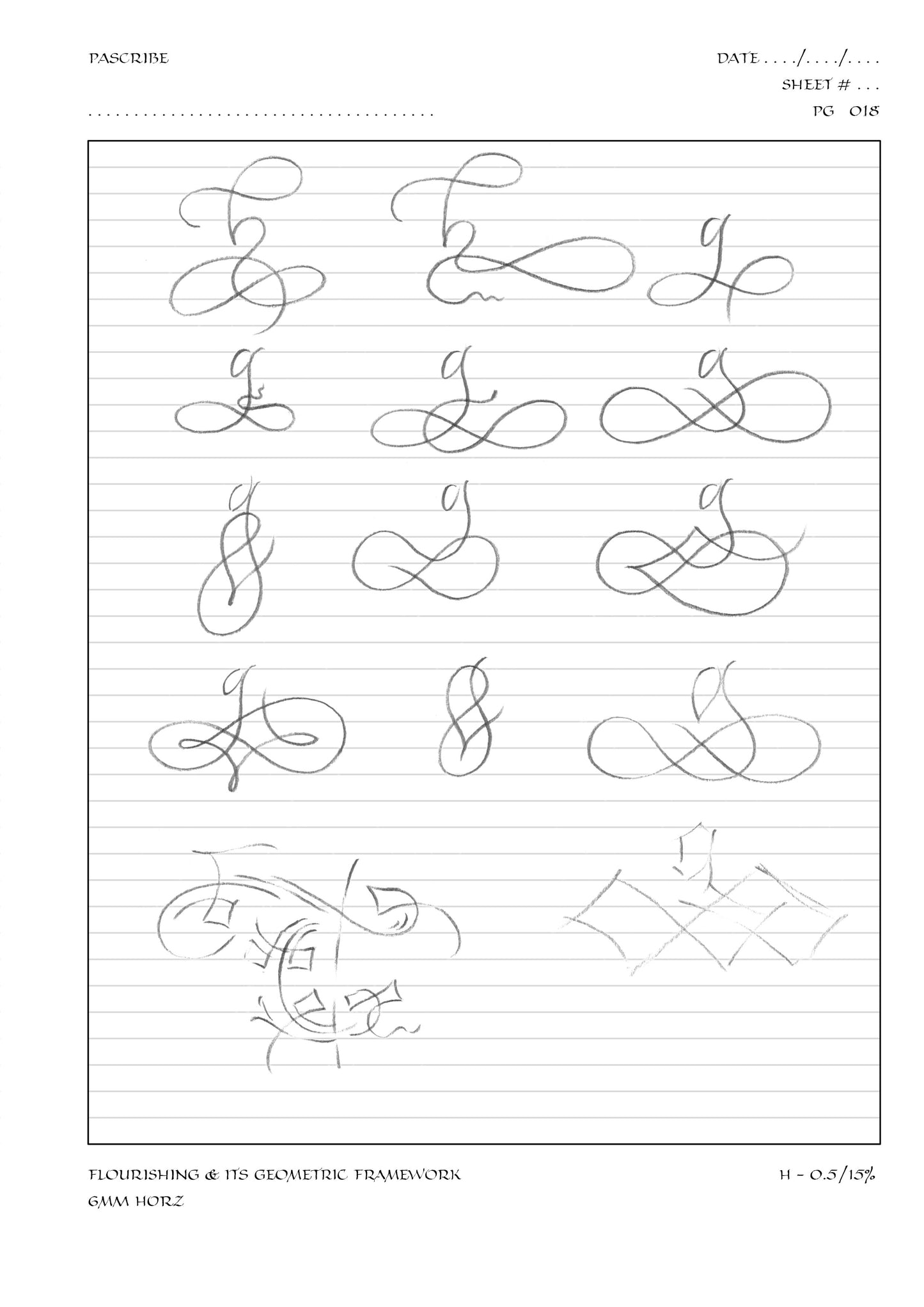 PAScribe - Flourishing - Handout & Grids
