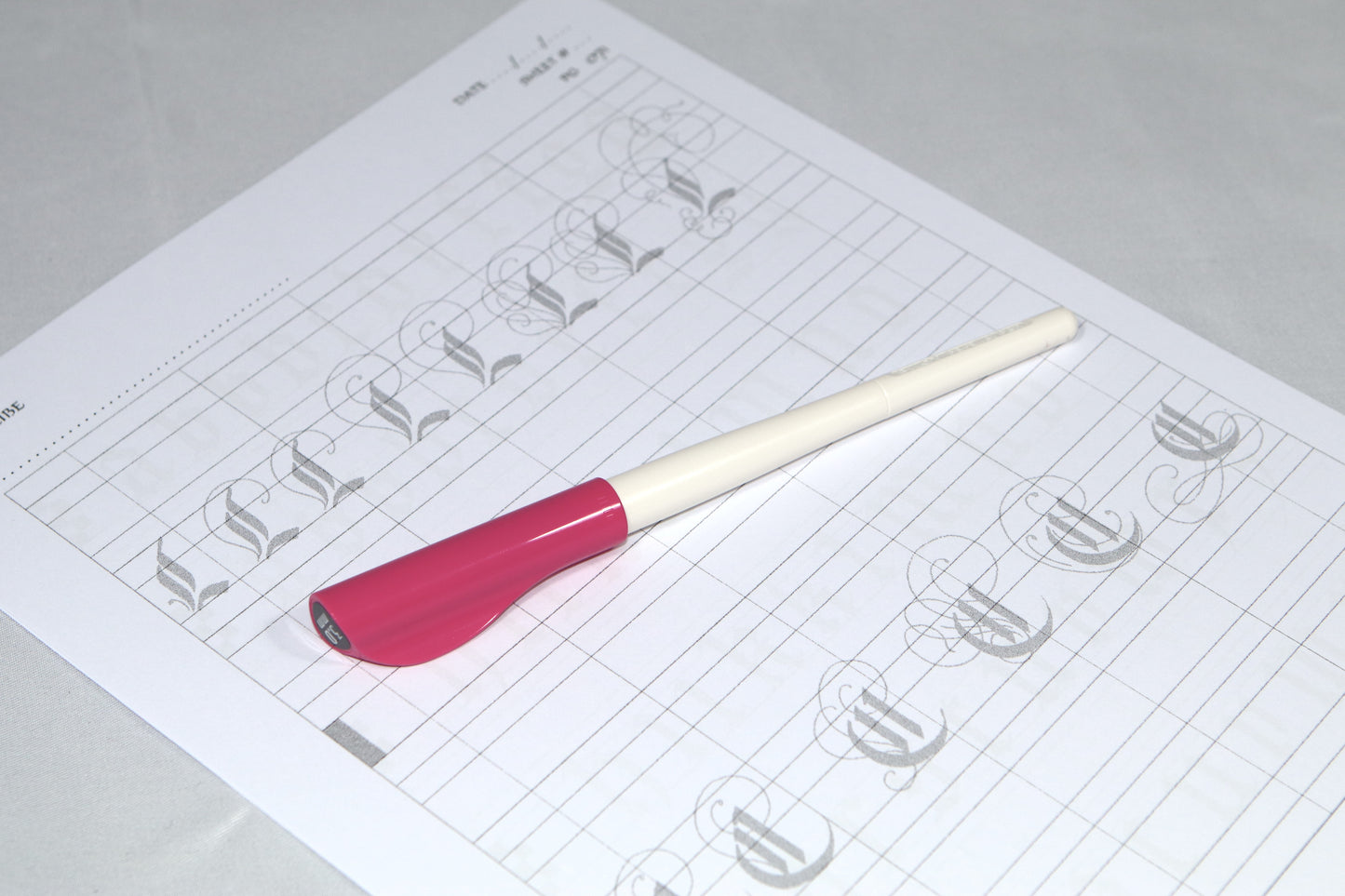 PAScribe - Textualis Quadrata - Worksheets & Grids - Broad Edged
