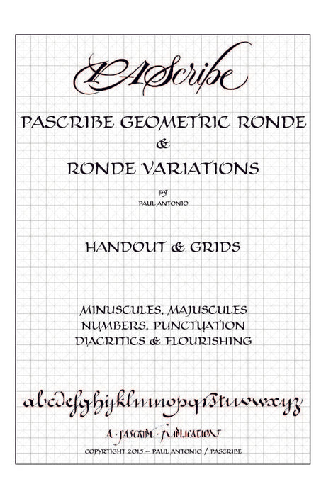 PAScribe Ronde - Handouts & Grids