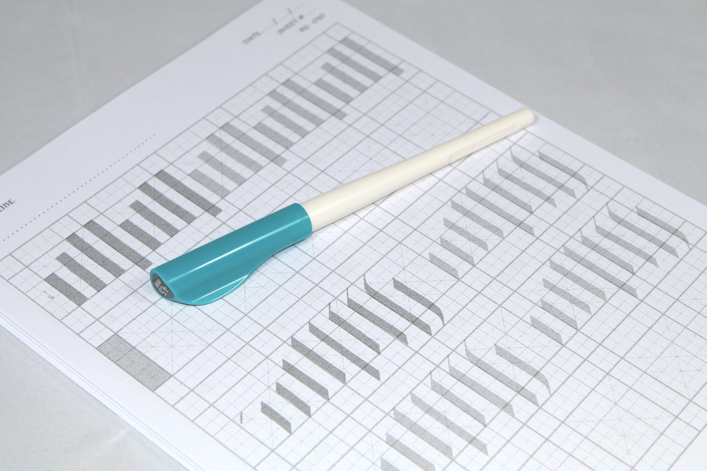 PAScribe - Textualis Quadrata - Worksheets & Grids - Broad Edged