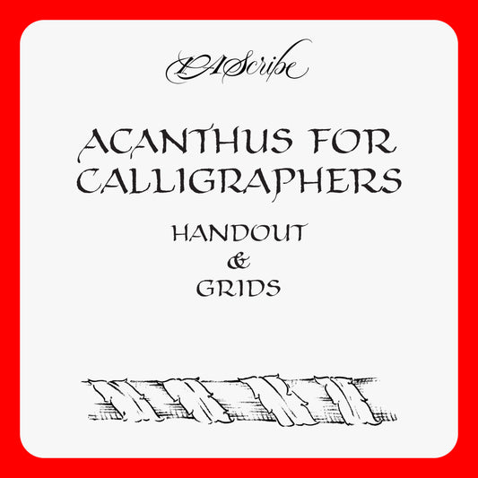 Acanthus for Calligraphers - Handouts & Grids