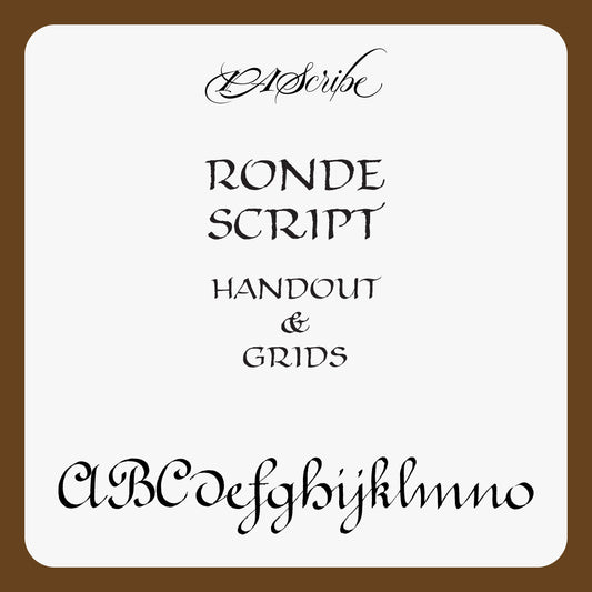 PAScribe Ronde - Handout & Grids