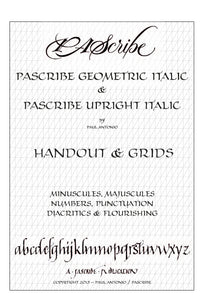 PAScribe Italic Script Handout & Grids